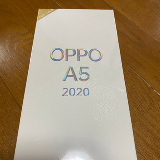 新品未開封品 oppo A5 2020 ブルー SIMフリー