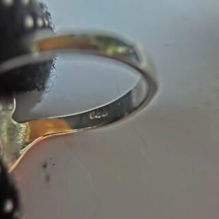 ★ハート型リング、銀製品、、ｓｉｌｖｅｒ９２５刻印、ケース入り★👉お手数おかけしたします、プロフィ―ル必読です。の画像