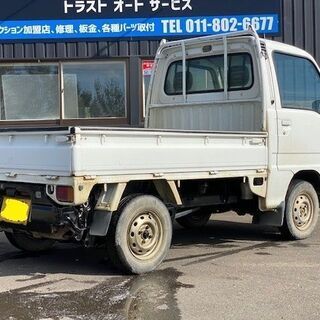 【格安】走行59000ｋｍスバル　サンバートラック　MT　4WD　現車確認大歓迎の画像