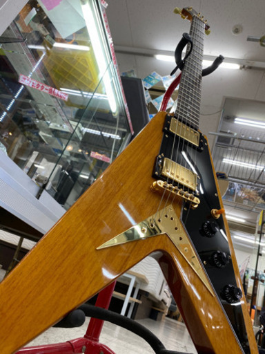 エレキギター　フライングV　コリーナフライングV　Vギター　Epiphone
