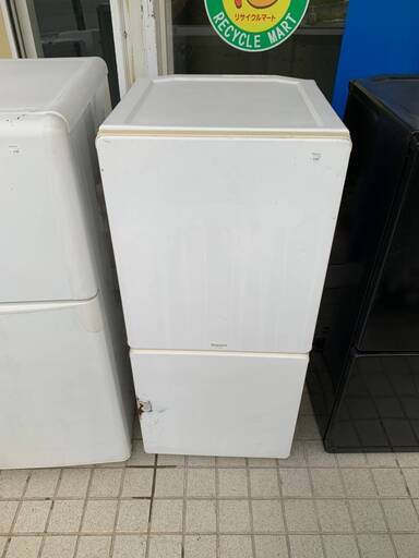 2ドア冷蔵庫　MORITA　MR-F110MB