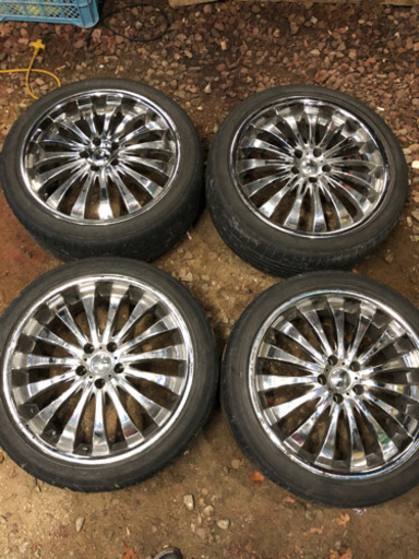 hyperion 20インチ×8.5J  +35×4本　PCD114.3 値下げ多少可