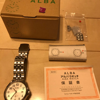 メンズ腕時計　SEIKO ALBA VX32-K007 防水