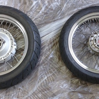 ★お取引中★ぜファー750RSの中古純正ホイール　前後セット　送...