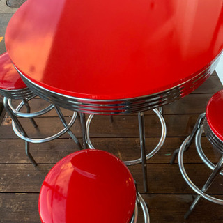 9月末まで】アメリカンハイテーブル・ハイチェア