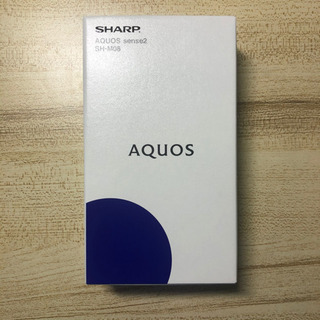 AQUOS sense2 SH-M08 simフリー スマホ 新品 スマートフォン の画像