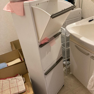 三段ゴミ箱　プラスチック