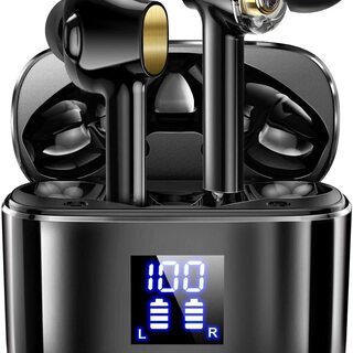【新品】Bluetooth イヤホン 【業界新設計 デュアルドラ...