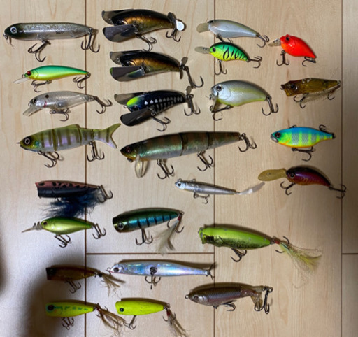 バス釣り　ルアーまとめ売り　釣具