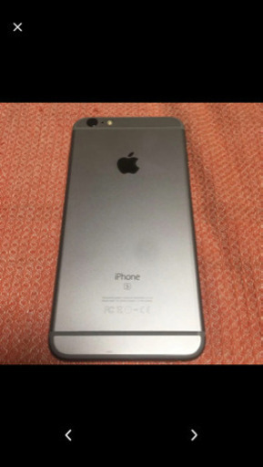 iphone6s plus 64GB SIMフリー BT100%