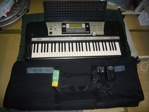 最上級モデル ヤマハＰＳＲ－７４０ 動作品 譜面立て 純正ｱﾀﾞﾌﾟﾀｰPA-6とｽﾀﾝﾄﾞ ｿﾌﾄｹｰｽ　手渡し希望