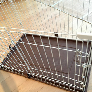 ドア付き ペットゲージ ⭐︎ 室内 小型犬 サークルの画像