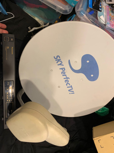 【本日限定価格】BSチューナー\u0026アンテナ【中古】