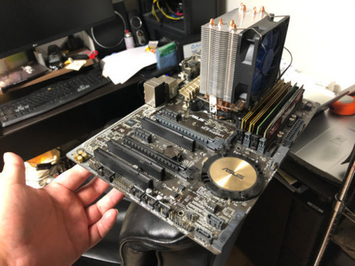 【自作パーツ】Core i7 4770k 32GBメモリ GTX760 650w電源　M/Bジャンク