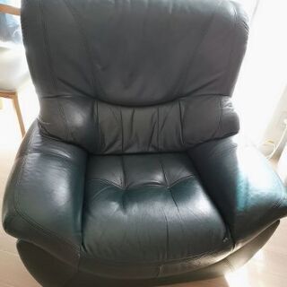 高級本革ソファ　シングル用回転タイプ