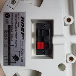 BOSEスピーカー　壁埋め込み型　約27センチの画像