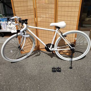 未使用 ロードバイク Grandir 700c SHIMANO 21段 変速 ギア
