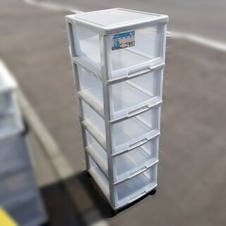 【札幌市内配送可能】天馬 プレシェルケース 深５段　衣装ケース ...