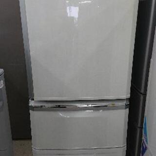 MITSUBISHI（三菱） 335L　３ドア冷凍冷蔵庫 「MR-C34T-W」 （2012年製）