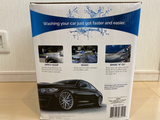 新品　ウンガー  Rinse'n'Go  カーウォッシュ　洗車用純水器 樹脂フィルター2個付き