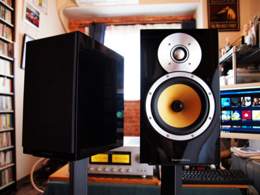 人気スピーカー　B&W CM5 専用スタンド付