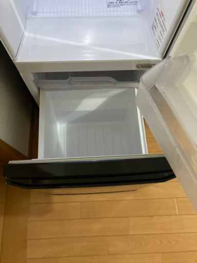 三菱　冷蔵庫　黒