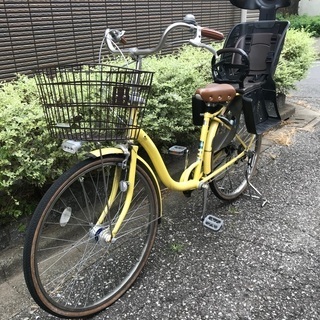 交渉中★受付一時停止します✳︎子供乗せ自転車★ブリヂストン製の画像