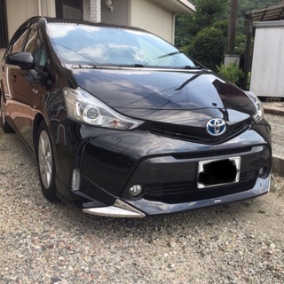 プリウスα 後期顔の画像