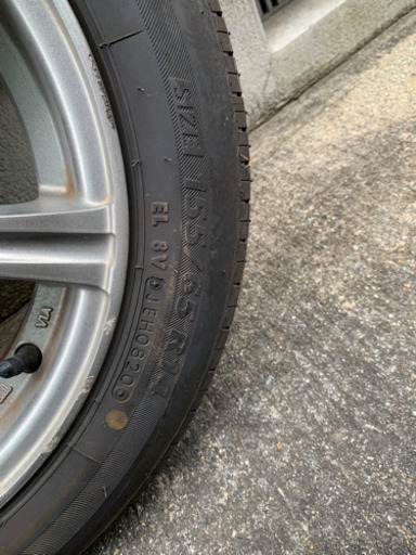 引渡し予定者決定！☆155/65R14 ホイール付き【使用約1ヶ月】☆