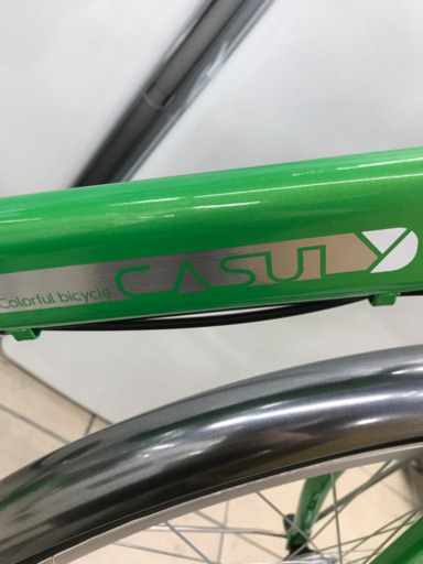 美品！asahi 27インチ Colorful bicycle CASULY 自転車