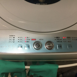 SHARP洗濯機5.5kgの画像