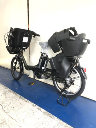 ヤマハ　パスキッスミニ　20インチ 3人乗り 8.9ah 新型チャイルドシート　電動自転車