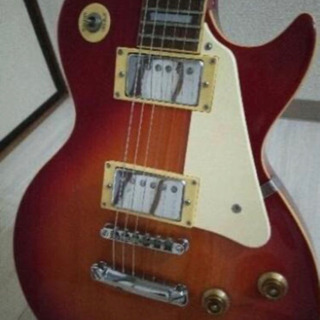 エレキギター　レスポールの画像