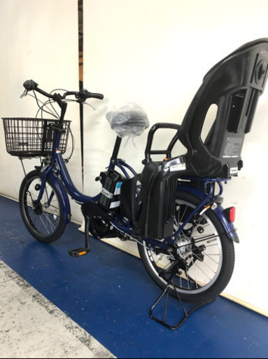 ヤマハ　パスバビー　20インチ 3人乗り 8.7ah 紺色　電動自転車　電動アシスト