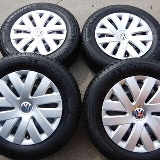 ゴルフ４純正スチールホイール　１５インチ　スタッドレス