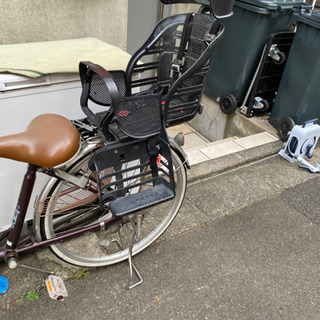 子乗せ自転車の画像