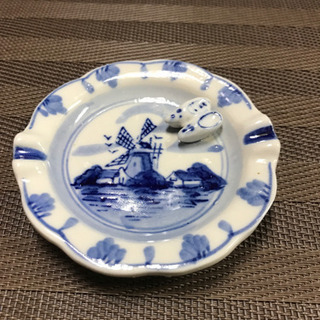 オランダ  デルフト焼　小皿
