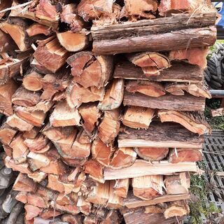100キロ単位6500円　ミネゾウ　薪ストーブ　薪　配達無料エリ...