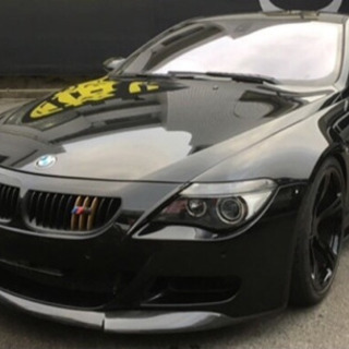 BMW M6 E63  カスタム ローダウン　V10エンジン　507馬力の画像