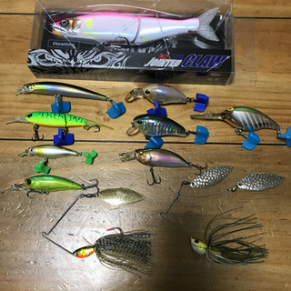 ルアー追加！ルアーセット　＋　DVD20枚セット　バス釣り　