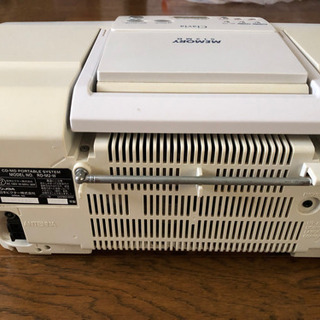 ビクターCD-MDポータブルシステム　RD-M2-wの画像