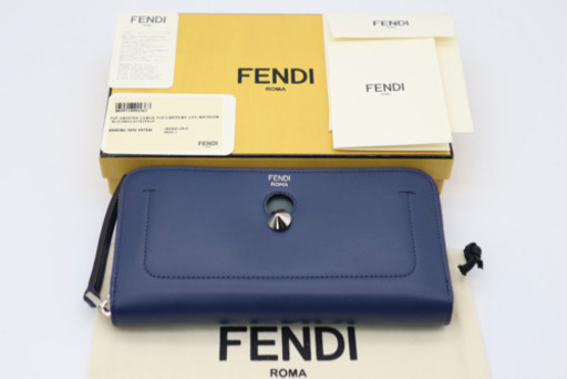 《FENDI/バイザウェイ ラウンドファスナー長財布》Sランク 未使用品 極美品