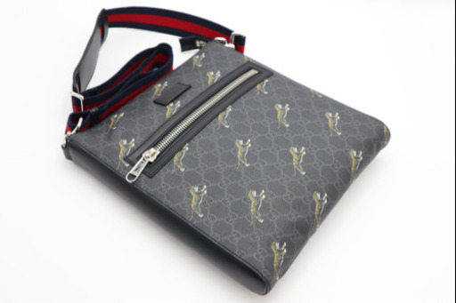 《GUCCI/GGスプリーム タイガー メッセンジャー》Sランク 未使用品 極美