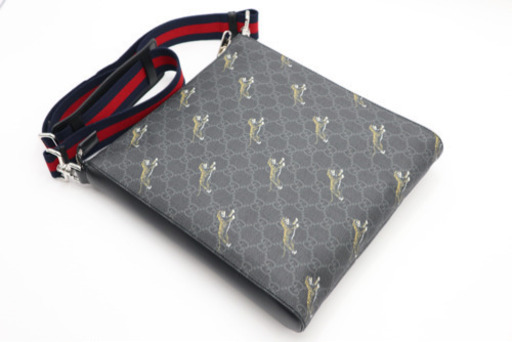 《GUCCI/GGスプリーム タイガー メッセンジャー》Sランク 未使用品 極美