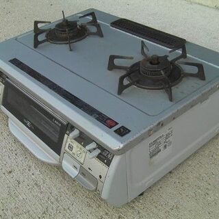 リンナイ Rinnai ガステーブル 水無し両面焼グリルコンロ/LPガス/プロパンガス用KGE- M661VFTSの画像