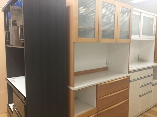 堀田木工所　3枚扉レンジボード【トレファク岸和田店】