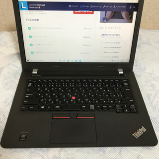明日まで Lenovo ThinkPad E450  i3 8G...