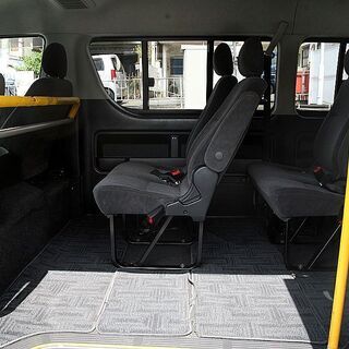 ★社会福祉法人１オーナー！ハイエースワゴン ロングGL10人乗り！福祉車両！毎年整備☆めちゃくちゃ綺麗☆車検4年8月【くるま出品代行.com】★の画像