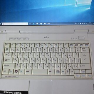 （代引可能）WIN10 FUJITSU FMV BIBLO NF40W（3台目）の画像