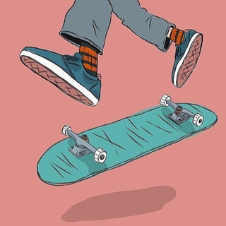 スケボー